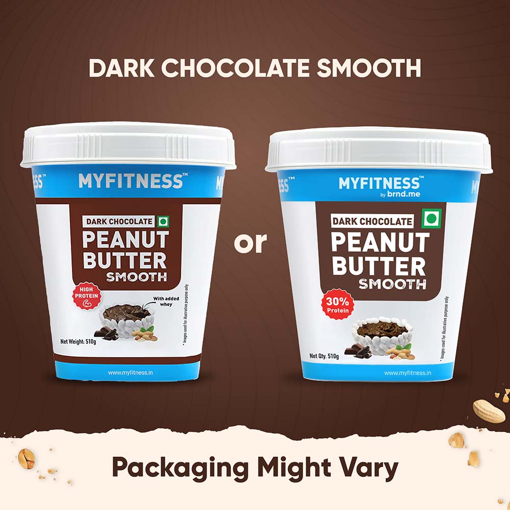 Myfitness Dark Chocolate Peanut Butter, 0.510 kg, Smooth