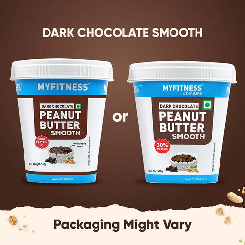 Myfitness Dark Chocolate Peanut Butter, 0.510 kg, Smooth