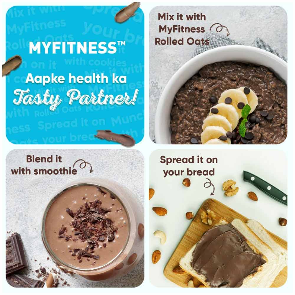 Myfitness Dark Chocolate Peanut Butter, 0.510 kg, Smooth